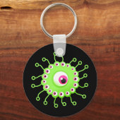 Grünes Germ Schlüsselanhänger (Vorderseite)