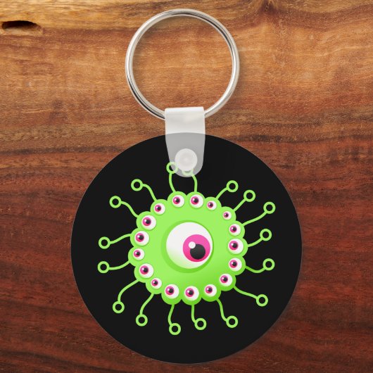 Grünes Germ Schlüsselanhänger (Vorderseite)