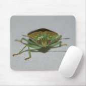 Grünes Gestank-Wanze mousepad (Mit Mouse)