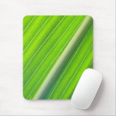 Grünes, gestreiftes Muster Mousepad (Mit Mouse)