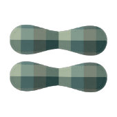 Grünes Gingham-Karo-Karo-Design Baseball (Paneele)