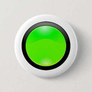 Grünes Glas Button