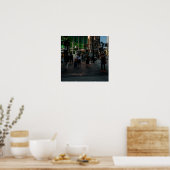 Grünes Glas Poster (Küche)