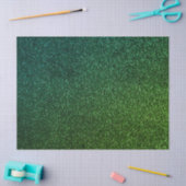 Grünes Glitzer Texturentkundungspapier Seidenpapier (Basteln)