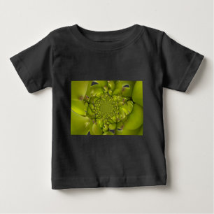 Grünes Gold: Banane der tropischen Drehung Kaleido Baby T-shirt
