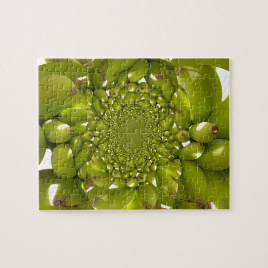 Grünes Gold: Banane der tropischen Drehung Kaleido Puzzle (Horizontal)