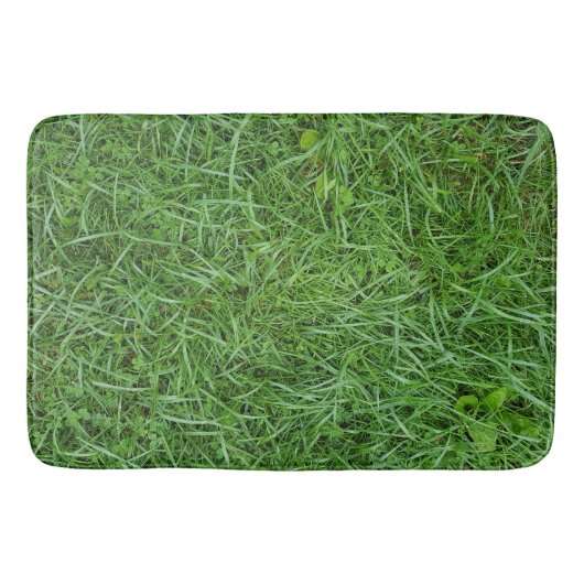Grünes Gras Badematte (Vorderseite)