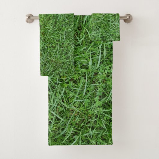 Grünes Gras Badhandtuch Set (Insitu)