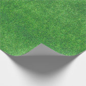 Grünes Gras-Beschaffenheits-abstrakter Hintergrund Geschenkpapier (Ecke)