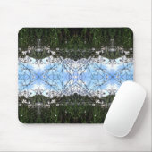 Grünes Gras Blauer Himmel Mousepad (Mit Mouse)