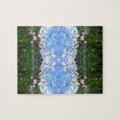 Grünes Gras Blauer Himmel Puzzle (Horizontal)