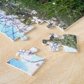 Grünes Gras Blauer Himmel Puzzle (Seite)