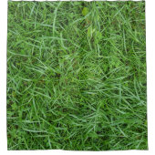 Grünes Gras Duschvorhang (Vorderseite)