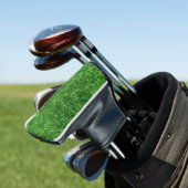 Grünes Gras Golf Headcover (In Situ)