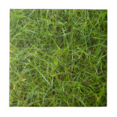 Grünes Gras-Muster-Fliese Fliese (Vorderseite)