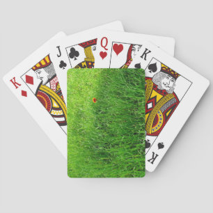 Grünes Gras Spielkarten