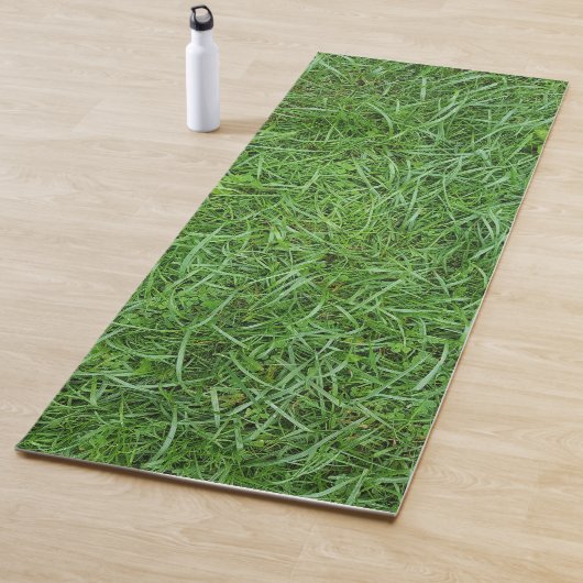 Grünes Gras Yogamatte (Beispiel)