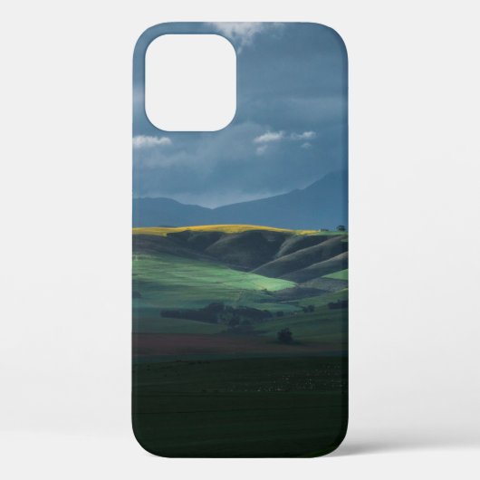 GRÜNES GRASS FELD UNTER SCHLACHTHIMMEL Case-Mate iPhone HÜLLE (Rückseite)