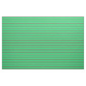 Grünes, graues und dunkelrotes Muster Stoff (Yard (91,4 cm))