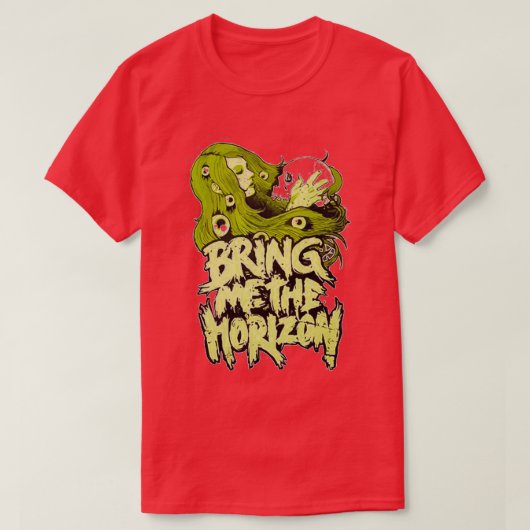 grünes Haar T-Shirt (Design vorne)