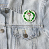 grünes Häschen Button (Beispiel)