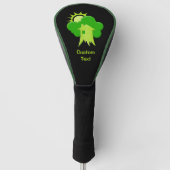 Grünes Haus Golf Headcover (Vorderseite)