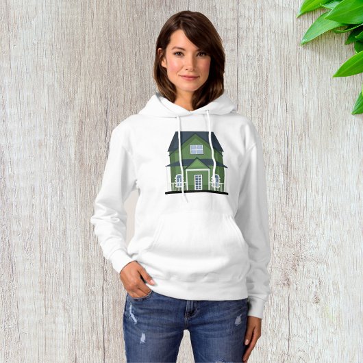 Grünes Haus Hoodie