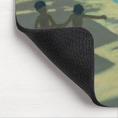 Grünes Haus Indien Mousepad (Ecke)