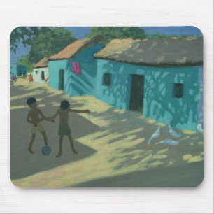 Grünes Haus Indien Mousepad