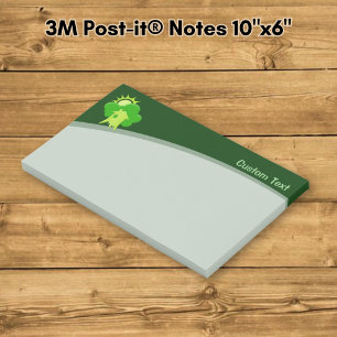 Grünes Haus Post-it Klebezettel
