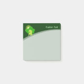 Grünes Haus Post-it Klebezettel (Vorderseite)