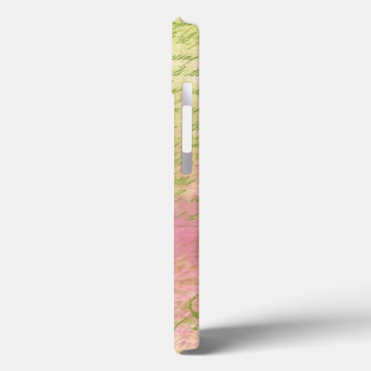 Grünes Herz Case-Mate iPhone Hülle (Rückseite / Links)