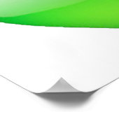 Grünes Herz - Emoji Poster (Ecke)