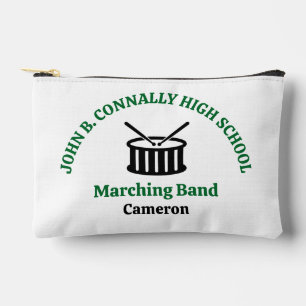 Grünes High School Marching Band Personalisiert Zubehörtasche