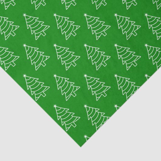 Grünes Hintergrundpapier zu Weihnachtsbaum Seidenpapier (Ausschnitt)