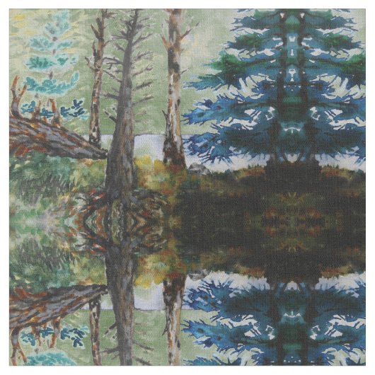 Grünes Holz-Muster Stoff (Nahaufnahme)