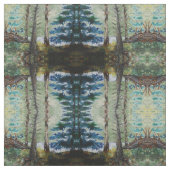 Grünes Holz-Muster Stoff (Muster)