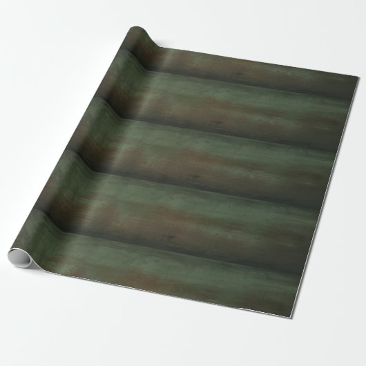 Grünes Holzwrap-Papier Geschenkpapier (Ungerollt)