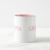 Grünes Jahr der Rosa Oma Tasse (Zentrum)