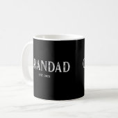 Grünes Jahr Kaffeetasse (Vorderseite Links)