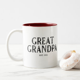 Grünes Jahr Zweifarbige Tasse