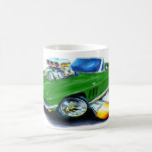 Grünes Kabriolett 1965 Korvette Kaffeetasse (Mittel)