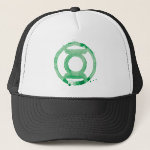 Grünes Kaffee-Laternen-Symbol Truckerkappe