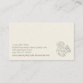 Grünes Kämmerlein Visitenkarte (Rückseite)