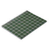 Grünes Kap Breton Tartan Notizblock (Linke Seite)
