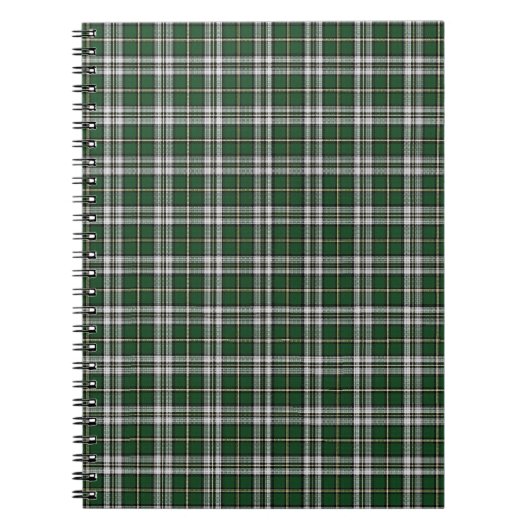 Grünes Kap Breton Tartan Notizblock (Vorderseite)