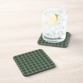 Grünes Kap Breton Tartan Untersetzer (Rechte Seite)