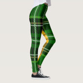 Grünes kariertes leggings (Rechts)