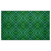 Grünes kariertes Muster Stoff (Fat Quarter (45,7 x 55,9 cm))