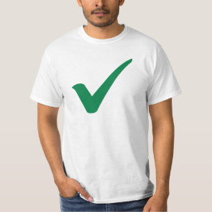 Grünes Karokennzeichen T-Shirt